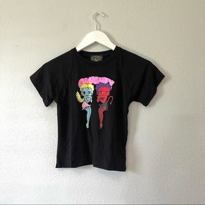 O-MIGHTY Betty Boop crop top